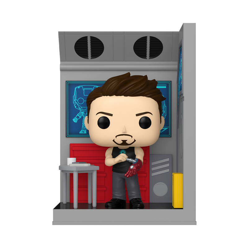 MARVEL : IRON MAN - Tony Stark In His Workshop Funko Pop! Nooks