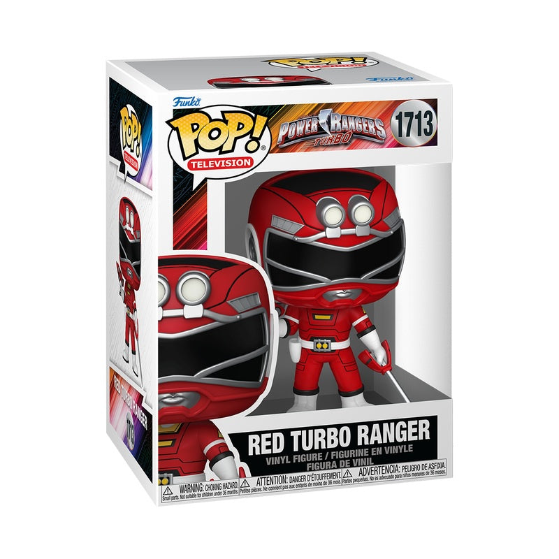 POWER RANGERS TURBO - Red Turbo Ranger #1713 Funko Pop!