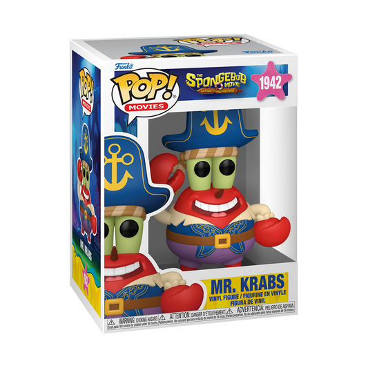 SPONGEBOB SQUAREPANTS MOVIE - Mr Krabs #1942 Funko Pop!