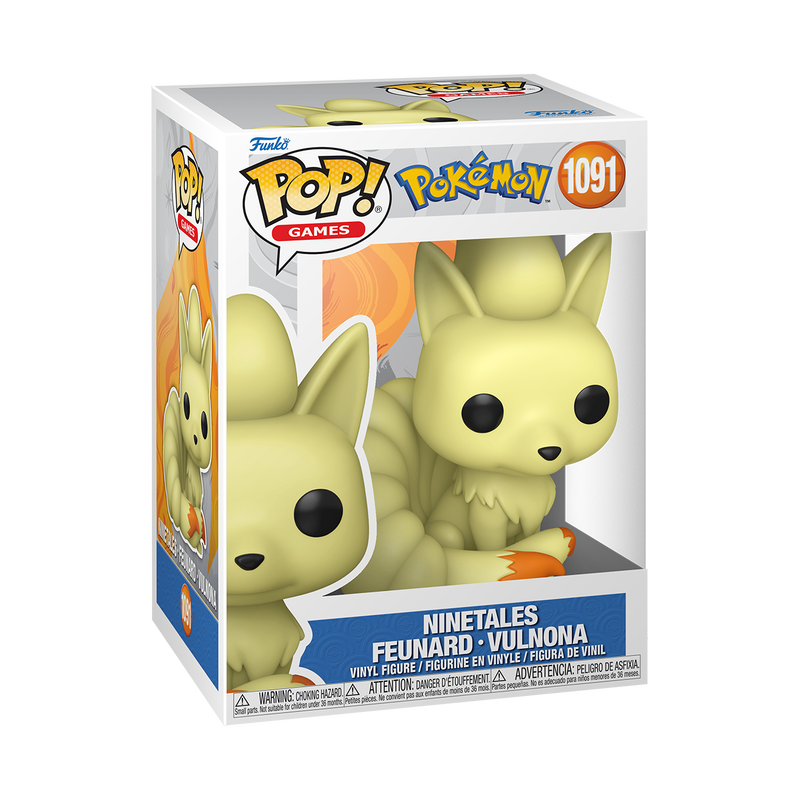 POKEMON - Ninetales #1091 Funko Pop!