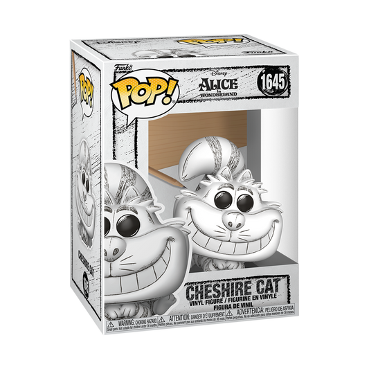 DISNEY : ALICE IN WONDERLAND - Cheshire Cat (Sketched Deco) #1645 Funko Pop!