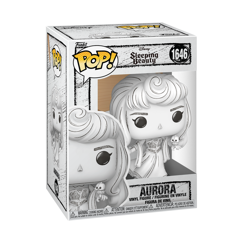 DISNEY : SLEEPING BEAUTY - Aurora (Sketched Deco) #1646 Funko Pop!