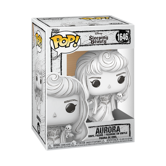 DISNEY : SLEEPING BEAUTY - Aurora (Sketched Deco) #1646 Funko Pop!