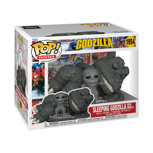 GODZILLA - Sleeping Godzilla With Minilla #1954 Funko Pop!