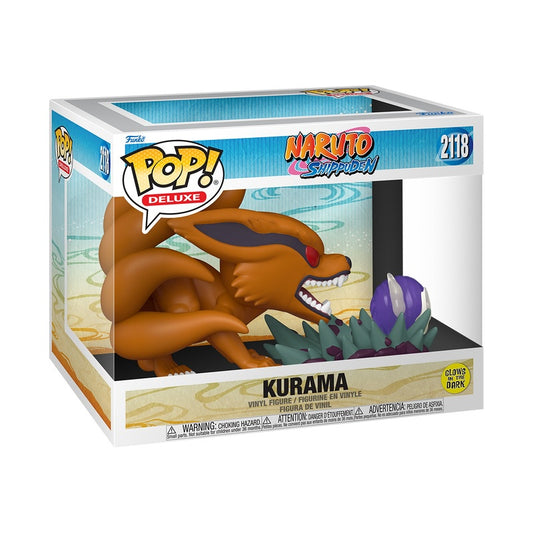 NARUTO SHIPPUDEN - Kurama GITD #2118 Funko Pop! Deluxe
