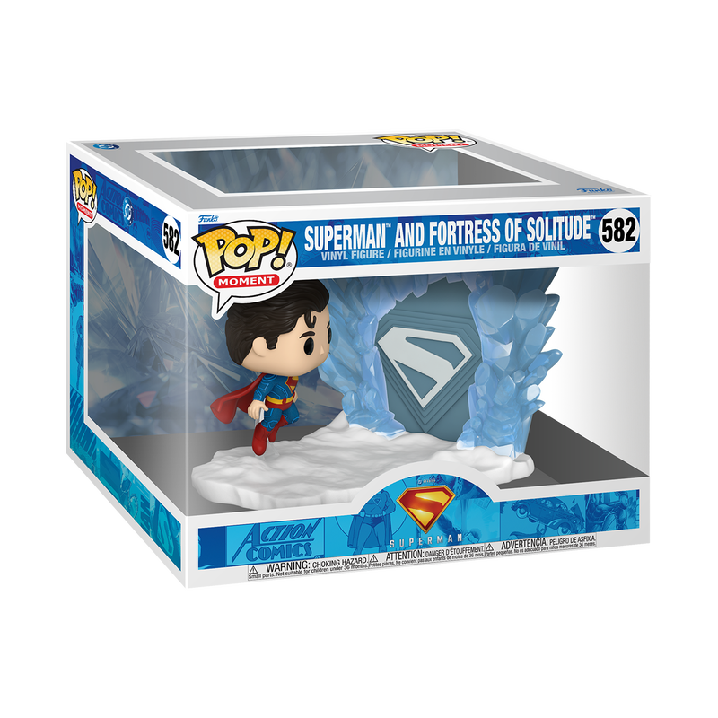 DC : SUPERMAN (2025) - Superman & Fortress Of Solitude #582 Funko Pop! Moment
