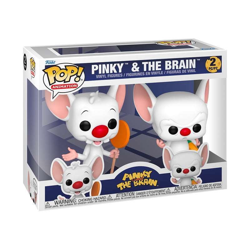 PINKY & THE BRAIN - Pinky & The Brain Funko Pop! 2-Pack