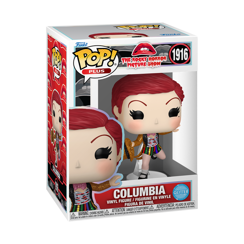 ROCKY HORROR PICTURE SHOW - Columbia (Glitter) #1916 Funko Pop! Plus