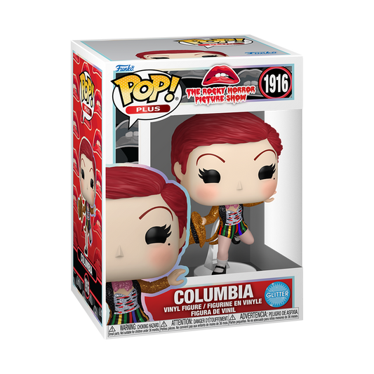 ROCKY HORROR PICTURE SHOW - Columbia (Glitter) #1916 Funko Pop! Plus
