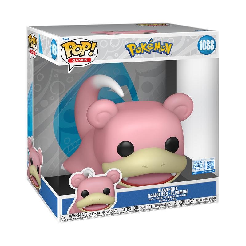 POKEMON - Slowpoke #1088 Jumbo Funko Pop!