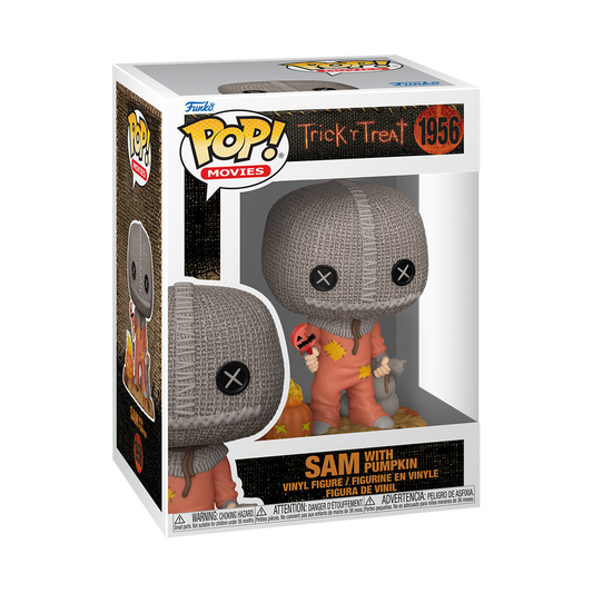 TRICK 'R TREAT - Sam With Pumpkin #1956 Funko Pop!