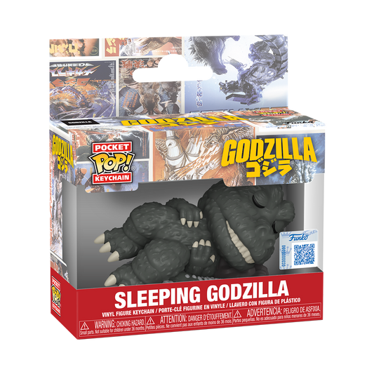 GODZILLA - Sleeping Godzilla Funko Pocket Pop! Keychain
