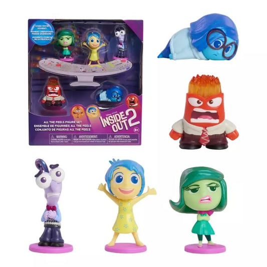 DISNEY : INSIDE OUT 2 - All The Feels Figure Set