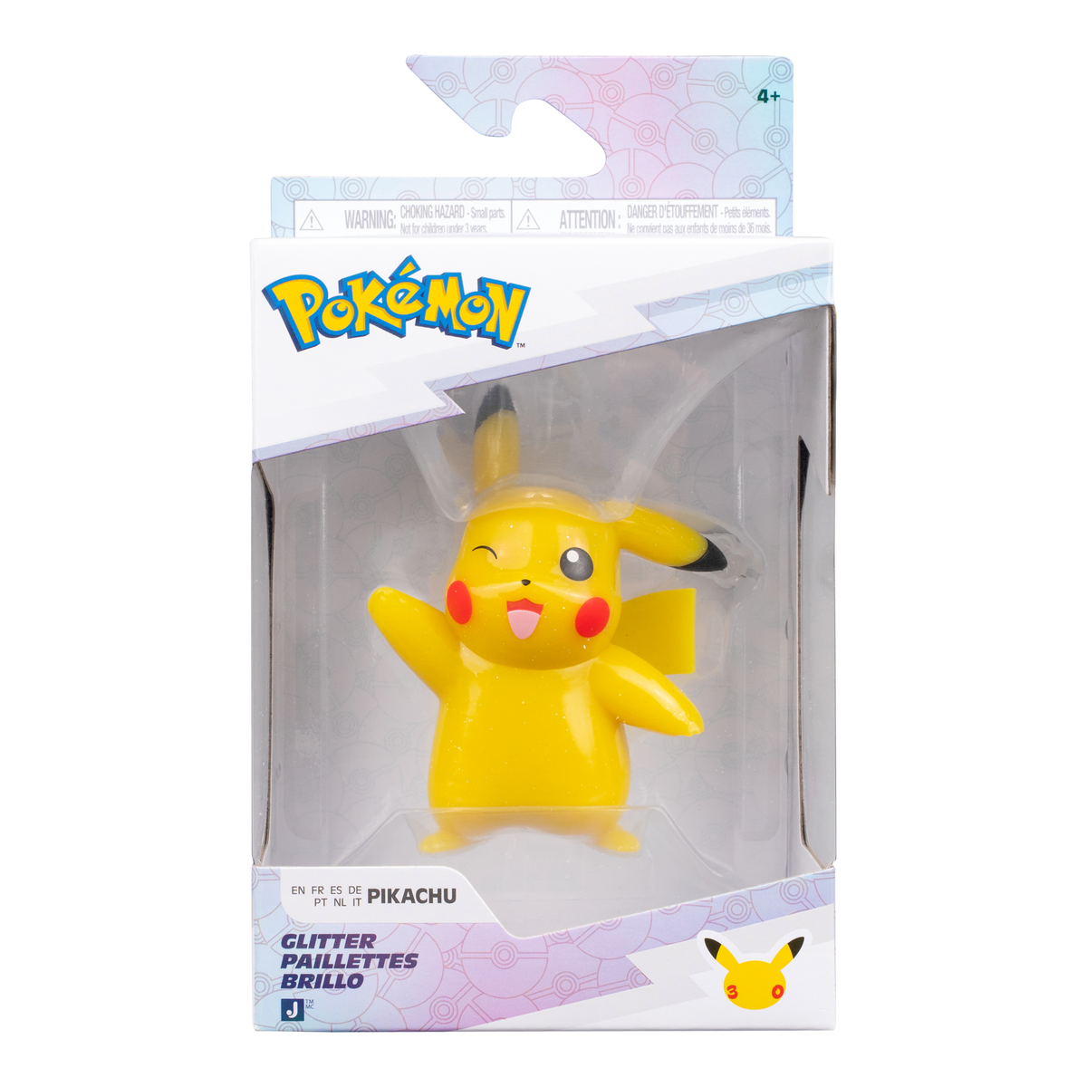 POKEMON - Pikachu Glitter 3" Battle Figure