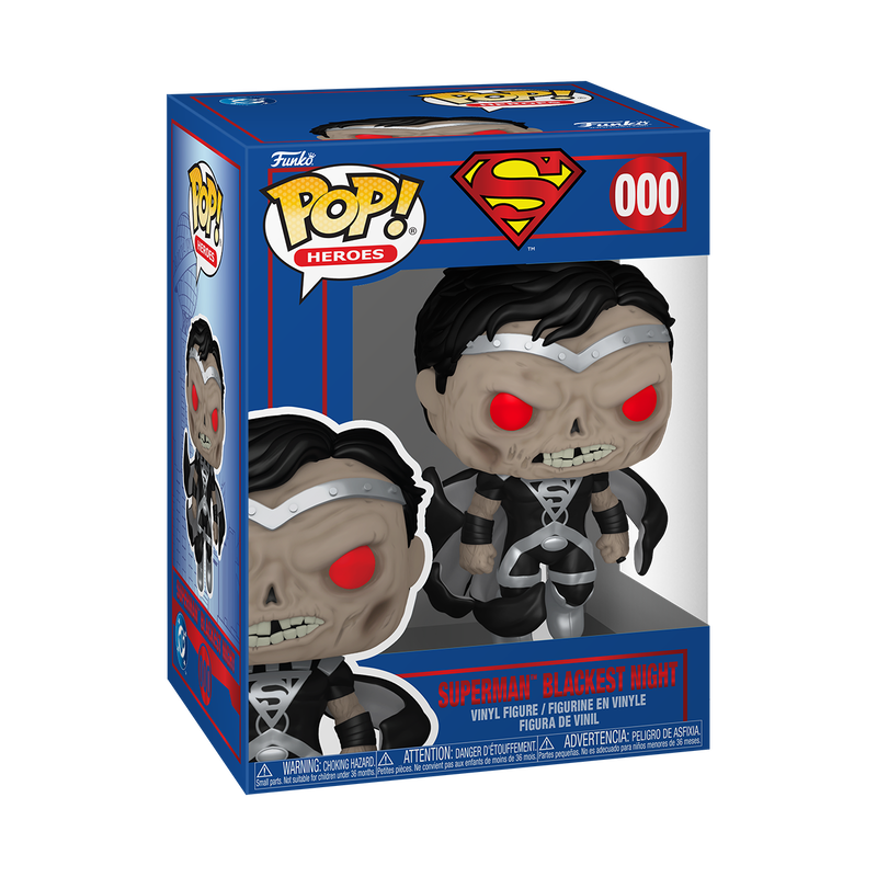 DC : SUPERMAN - Superman Blackest Night #000 Funko Pop!