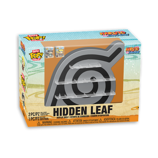 NARUTO SHIPPUDEN - Hidden Leaf Funko Bitty Pop! Display Set