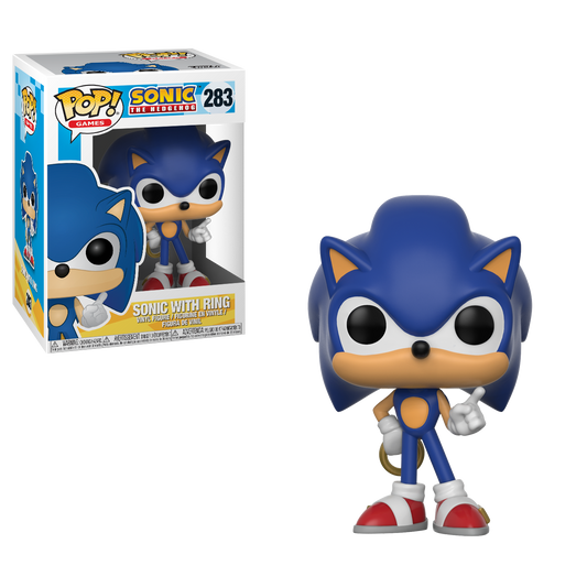 SONIC - Sonic with Ring #283 Funko Pop!