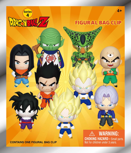 DRAGON BALL Z - Series 4 Blind Bag Keyring / Bag Clip