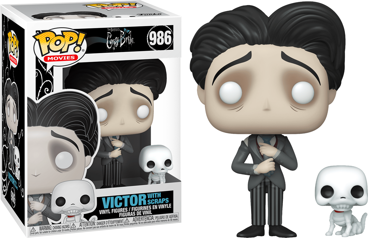 CORPSE BRIDE - Victor with Scraps #986 Funko Pop!