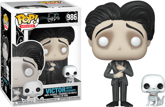 CORPSE BRIDE - Victor with Scraps #986 Funko Pop!