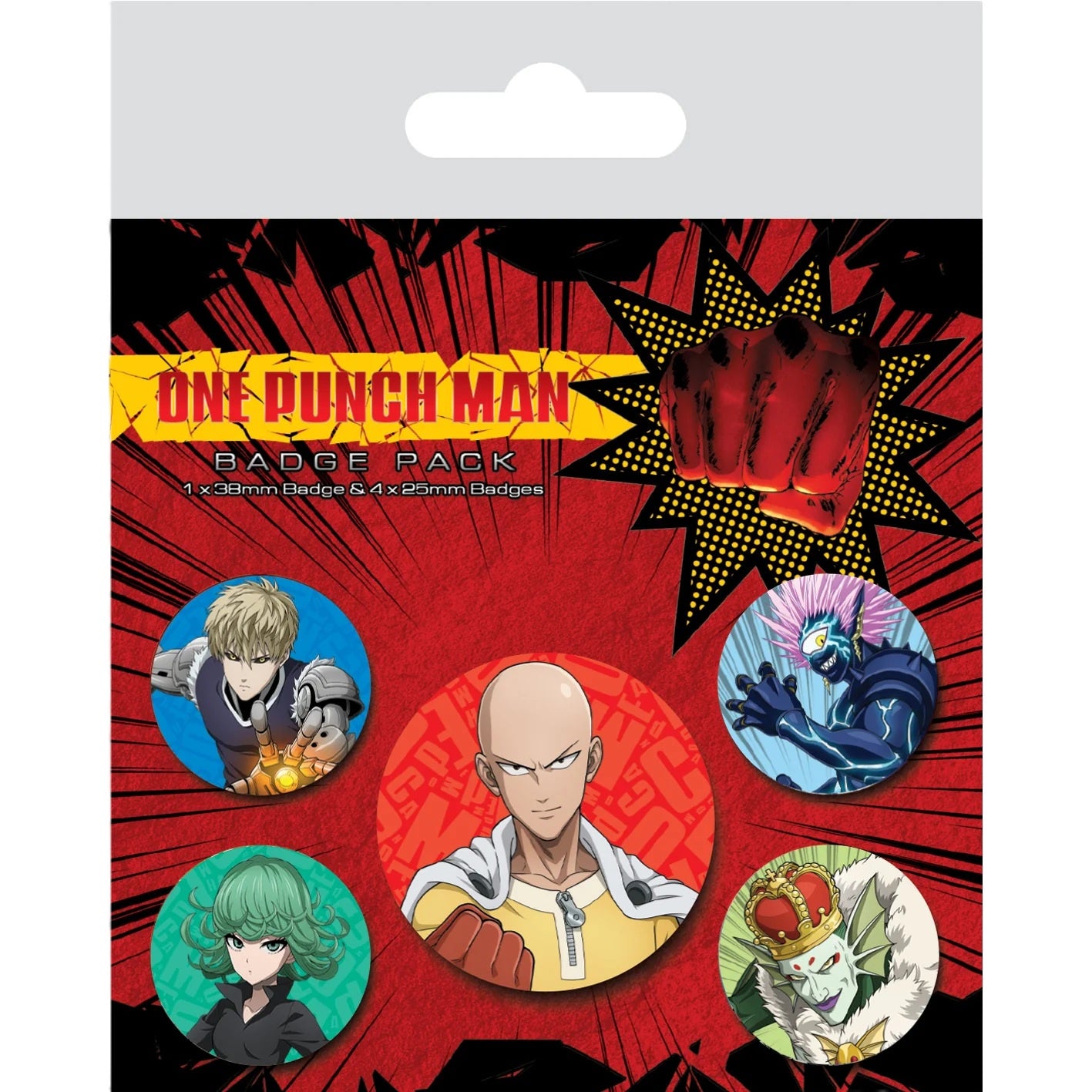 ONE PUNCH MAN - Characters Badge Pack