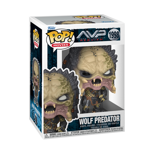 ALIEN VS PREDATOR : REQUIEM - Wolf Predator #1998 Funko Pop!
