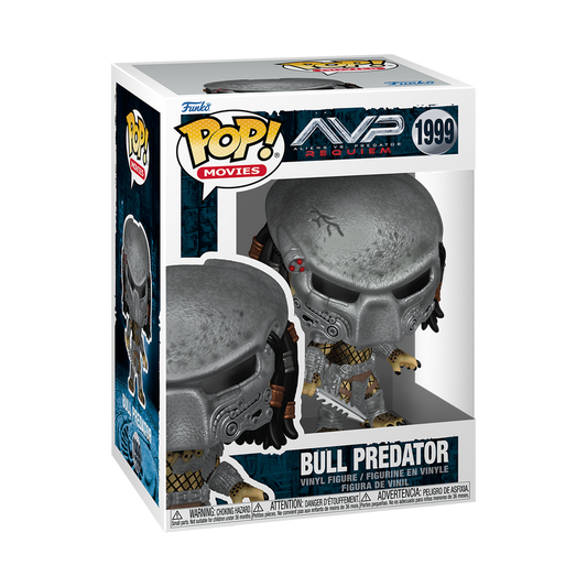 ALIEN VS PREDATOR : REQUIEM - Bull Predator #1999 Funko Pop!