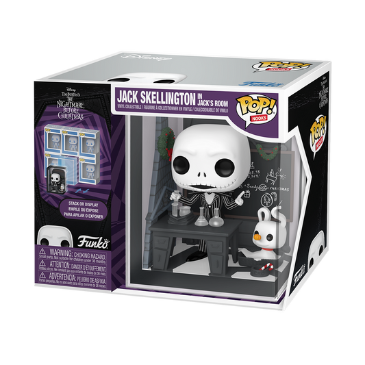 NIGHTMARE BEFORE CHRISTMAS - Jack's Room Funko Pop! Nooks