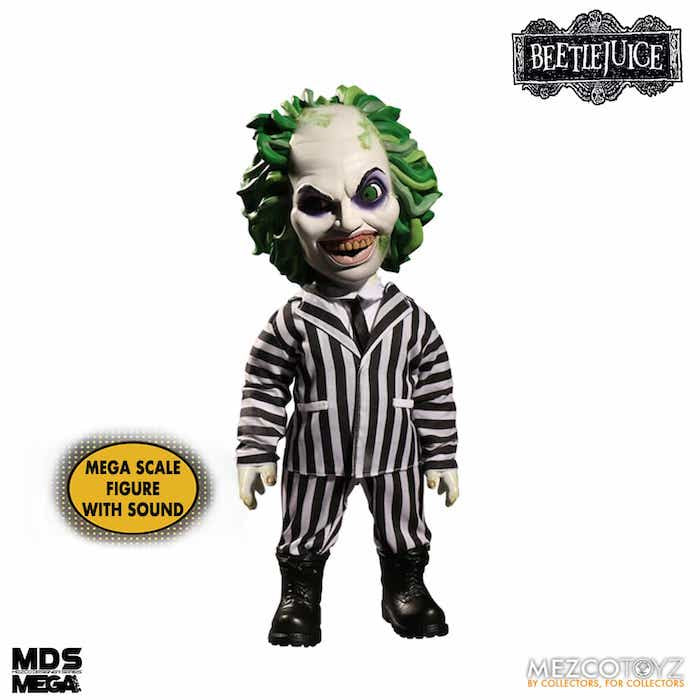 BEETLEJUICE - 15" Megascale Talking Doll Mezco