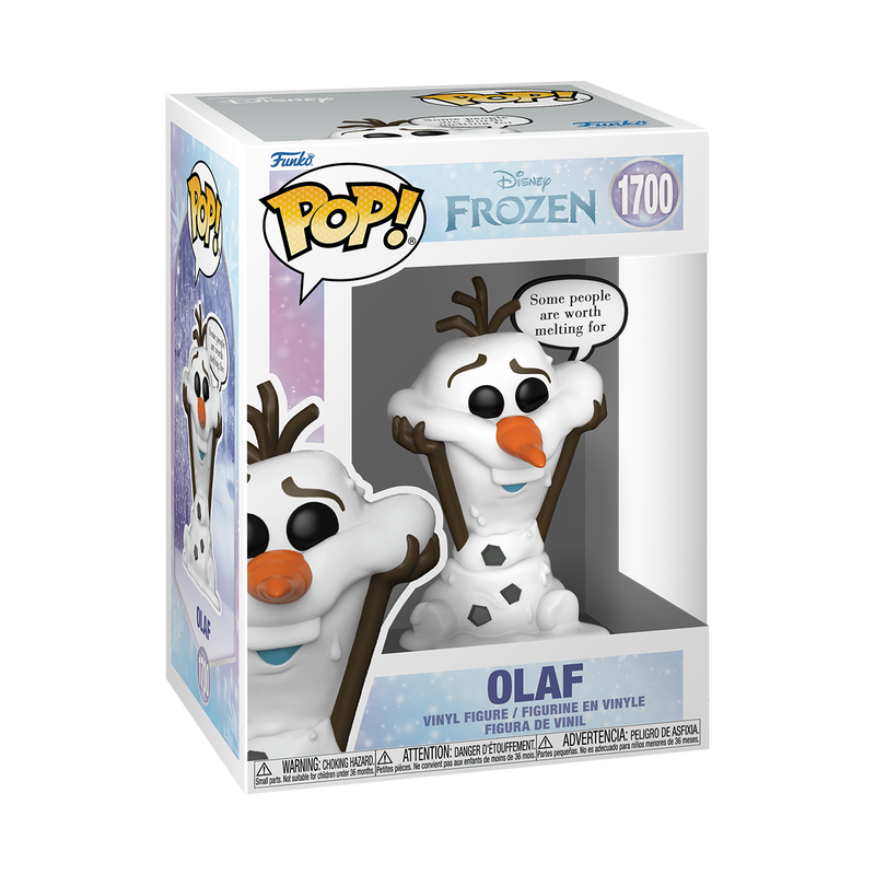 DISNEY : FROZEN - Olaf (Worth Melting For) #1700 Funko Pop!