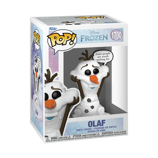 DISNEY : FROZEN - Olaf (Worth Melting For) #1700 Funko Pop!