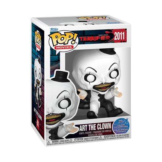 TERRIFIER - Art The Clown ( Shelf Sitter) #2011 Funko Pop!