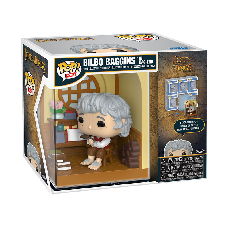 LORD OF THE RINGS - Bilbo Baggins In Bag-End Funko Pop! Nooks