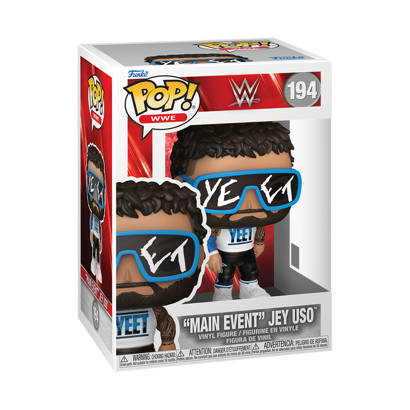WWE - “Main Event” Jey Uso #194 Funko Pop!