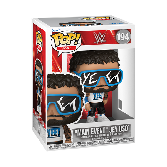 WWE - “Main Event” Jey Uso #194 Funko Pop!