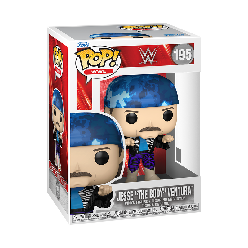 WWE - Jesse "The Body" Ventura #195 Funko Pop!