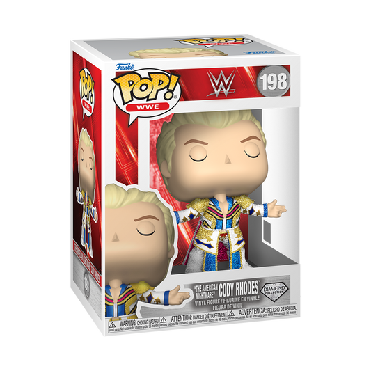 WWE - “The American Nightmare” Cody Rhodes #198 Funko Pop!
