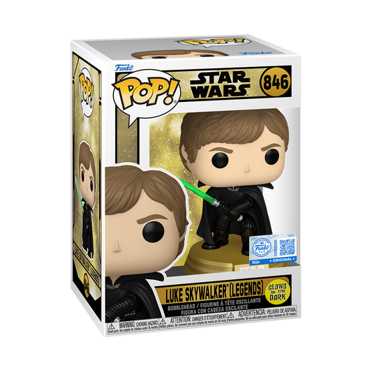 STAR WARS - Luke Skywalker (Legends) GITD #846 Funko Pop!