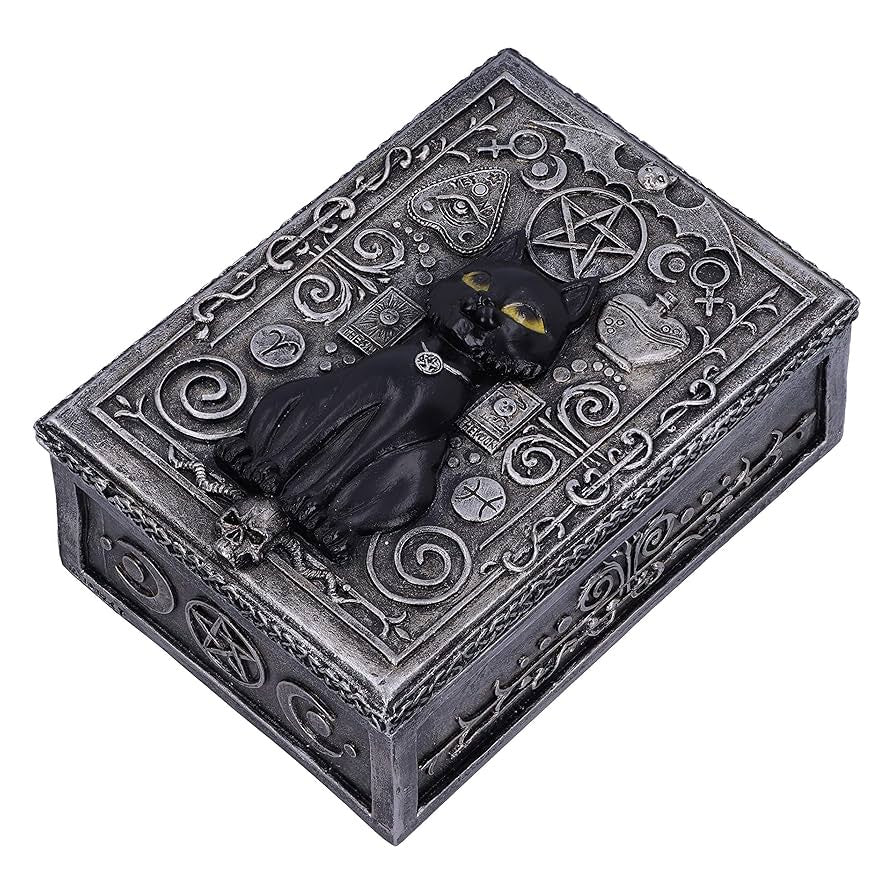 NEMESIS NOW - Familiar Spell Trinket Box 13.7cm