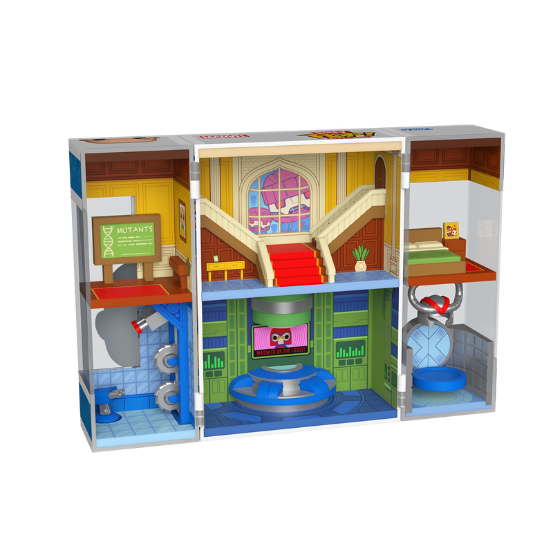 MARVEL : X-MEN - X-Mansion Funko Bitty Pop! Display Set