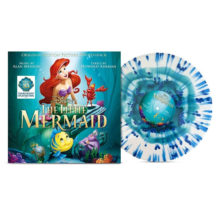 DISNEY : THE LITTLE MERMAID - 35th Anniversary Splatter Vinyl Album
