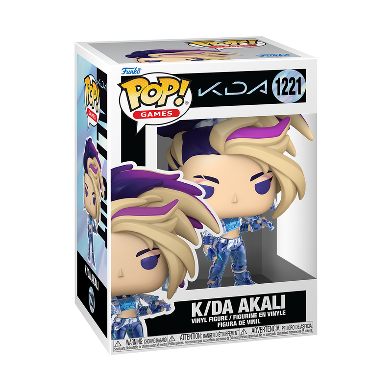 LEAGUE OF LEGENDS : K/DA - K/DA Akali #1221 Funko Pop!
