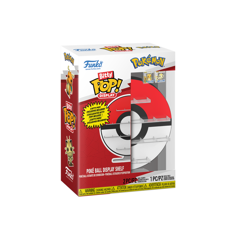 POKEMON - Pokeball Funko Bitty Pop! Display Set