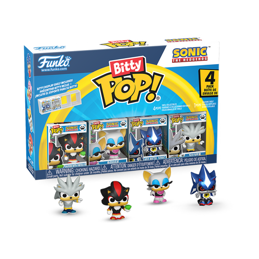 SONIC THE HEDGEHOG - Shadow Funko Bitty Pop! 4-Pack