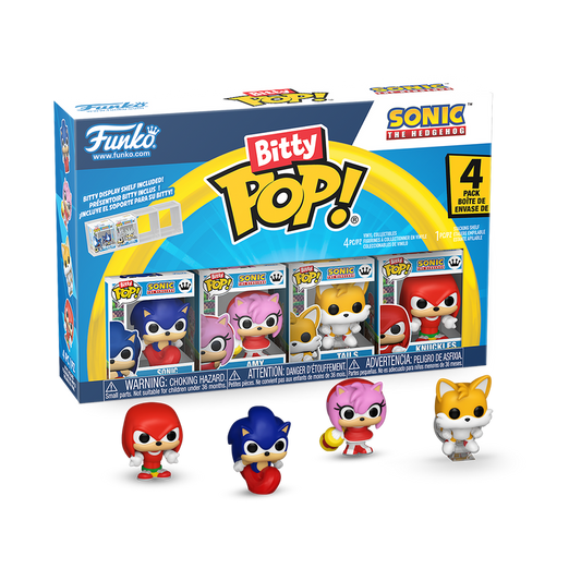 SONIC THE HEDGEHOG - Sonic Funko Bitty Pop! 4-Pack