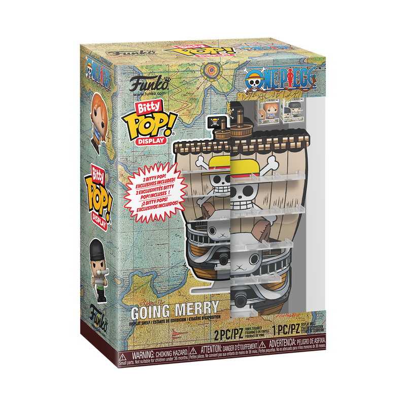 ONE PIECE - Going Merry Funko Bitty Pop! Display Set