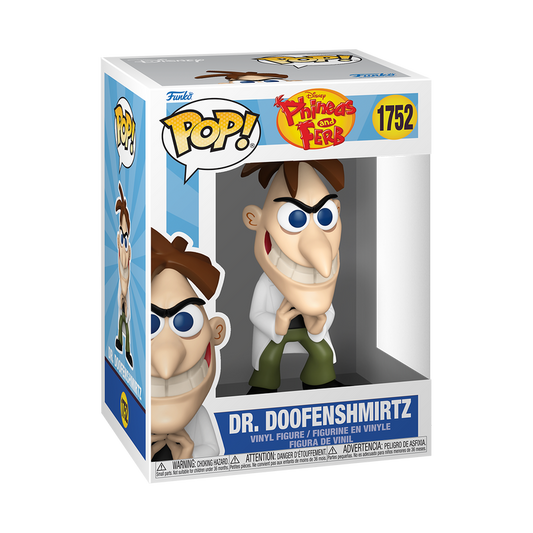 DISNEY : PHINEAS & FERB - Dr. Doofenshmirtz #1752 Funko Pop!