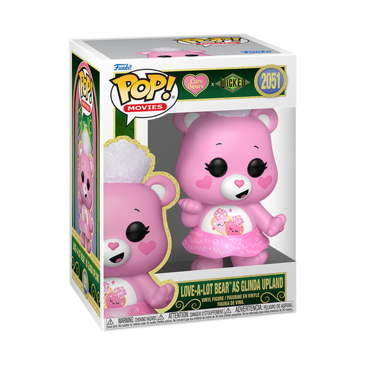 CARE BEARS X WICKED - Love-A-Lot Bear As Glinda Upland #2051 Funko Pop!