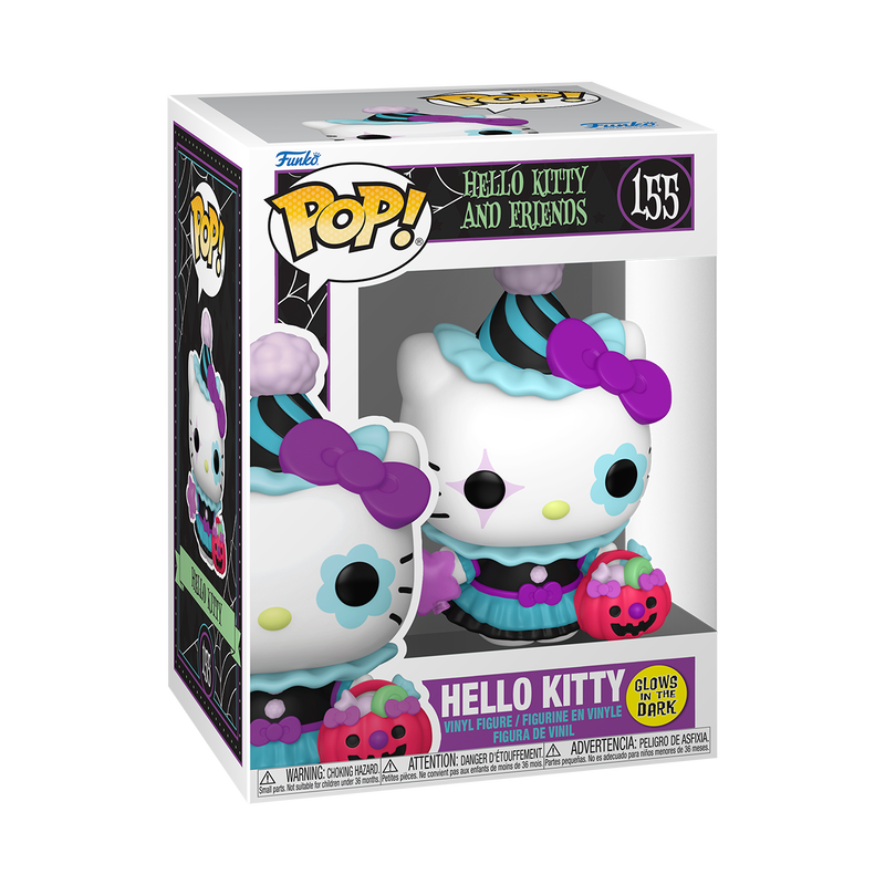 HELLO KITTY & FRIENDS - Hello Kitty  (Spooky) GITD #155 Funko Pop!