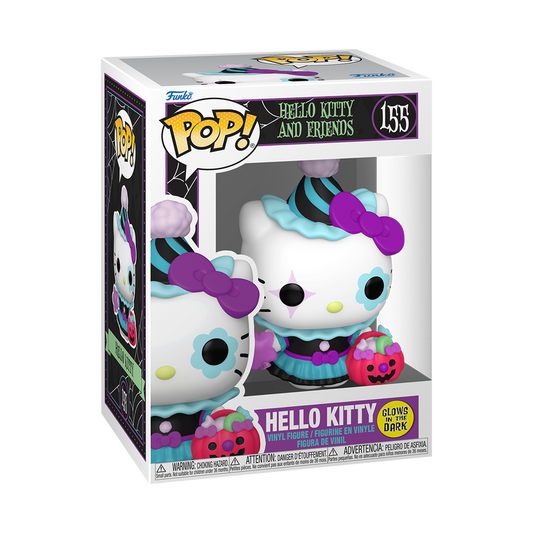 HELLO KITTY & FRIENDS - Hello Kitty  (Spooky) GITD #155 Funko Pop!